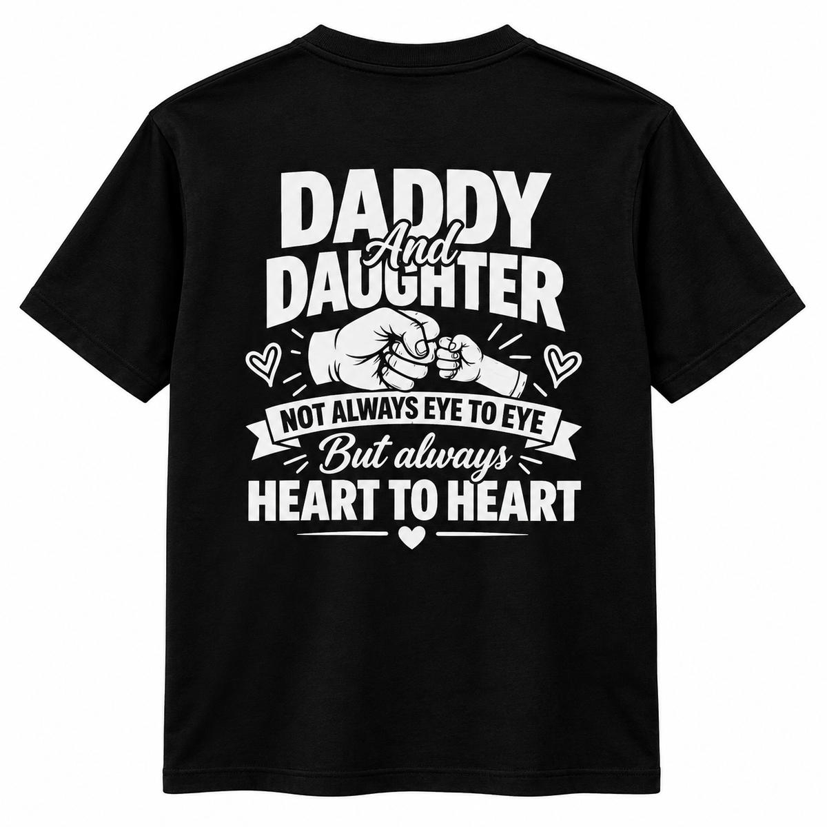 Daddy & Daughter – Heart to Heart T-Shirt